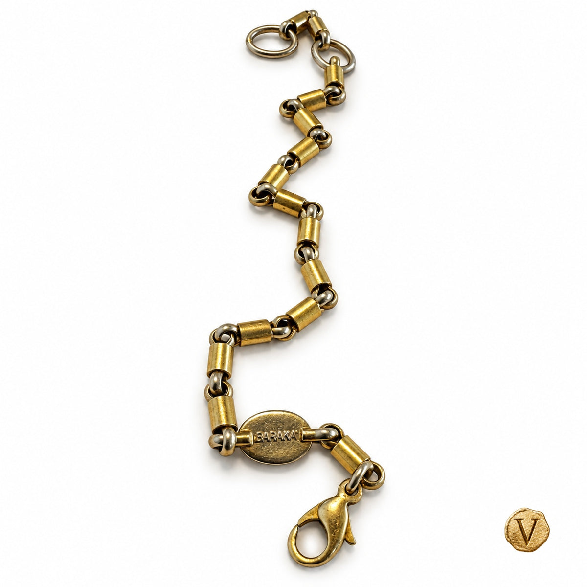 Barakà signature disc and lobster clasp