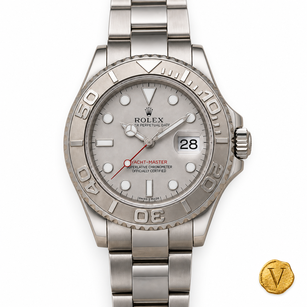 Rolex Yacht-Master 16622 archive illustration, dial detail